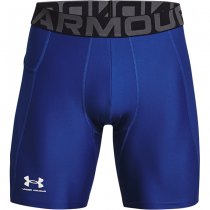 Under Armour Mens HeatGear Compression Shorts - Royal - 2XL