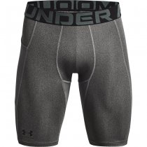 Under Armour Mens HeatGear Pocket Long Shorts - Carbon Heather - 2XL