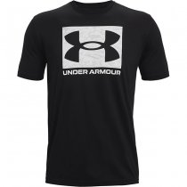 Under Armour Mens ABC Camo Boxed Logo Short Sleeve - Black - 2XL