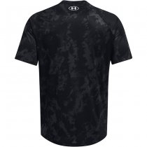 Under Armour Mens Tech ABC Camo Short Sleeve - Black - 2XL