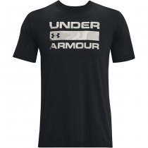 Under Armour Mens Stacked Logo Fill T-Shirt - Black - M