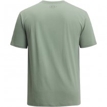 Under Armour Mens Stacked Logo Fill T-Shirt - Silica Green / Olive - 3XL