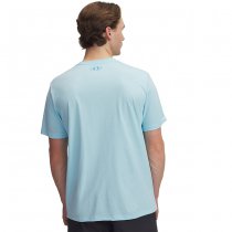 Under Armour Mens Stacked Logo Fill T-Shirt - Stream / Ether Blue - S