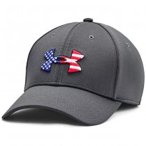 Under Armour Freedom Blitzing Hat - Pitch Grey - L/XL