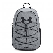 Under Armour Hustle Sport Backpack - Pitch Grey Medium Heather / Black