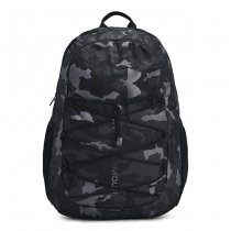 Under Armour Hustle Sport Backpack - Black / Metallic Black