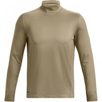 Under Armour Mens Tactical ColdGear Infrared Base Mock - Tan - 2XL