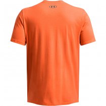 Under Armour Mens Antler Hunt Logo T-Shirt - Team Orange / Anthracite - XL