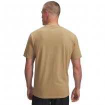 Under Armour Mens Antler Logo T-Shirt - Camel / Khaki Base - 2XL