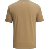Under Armour Mens Antler Logo T-Shirt - Camel / Khaki Base - L