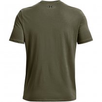 Under Armour Mens Antler Logo T-Shirt - Marine OD Green - S