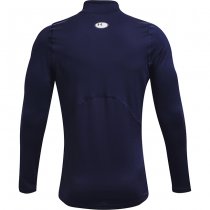 Under Armour Mens ColdGear Fitted Mock - Navy Blue - 3XL