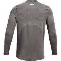 Under Armour Mens ColdGear Fitted Crew - Heather Grey - 3XL