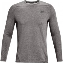 Under Armour Mens ColdGear Fitted Crew - Heather Grey - M