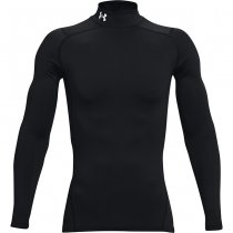 Under Armour Mens ColdGear Compression Mock - Black - L