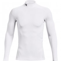 Under Armour Mens ColdGear Compression Mock - White - 2XL