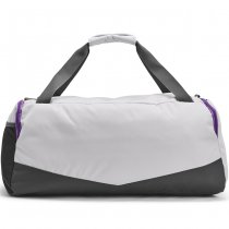 Under Armour Undeniable 5.0 Duffle Bag Medium - Halo Grey / Provence Purple