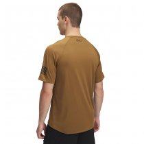 Under Armour Mens Tech Freedom Short Sleeve T-Shirt - Coyote - 3XL