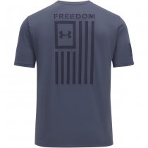 Under Armour Freedom Flag T-Shirt - Grey - 2XL