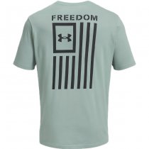 Under Armour Freedom Flag T-Shirt - Silica Green - S