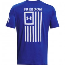Under Armour Freedom Flag T-Shirt - Royal - XL