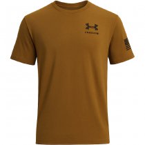 Under Armour Freedom Flag T-Shirt - Coyote - S