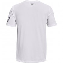 Under Armour Freedom Logo T-Shirt - White / Steel - 3XL
