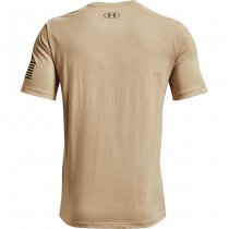 Under Armour Freedom Logo T-Shirt - Desert Sand - XL