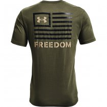 Under Armour Freedom Banner T-Shirt - Marine OD Green / Black - S