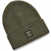 Under Armour Halftime Cuff Beanie - Marine OD Green / Black