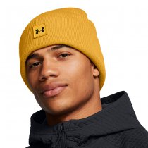 Under Armour Halftime Cuff Beanie - Golden Yellow / Black