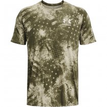 Under Armour Freedom Amp T-Shirt - Marine OD Green - M