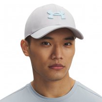 Under Armour Mens Blitzing Low Stretch Fit Cap - Light Grey - M/L