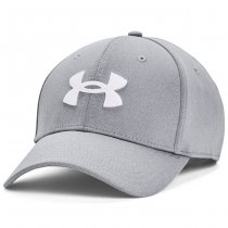 Under Armour Mens Blitzing Low Stretch Fit Cap - Steel - M/L