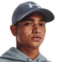 Under Armour Mens Blitzing Low Stretch Fit Cap - Downpour Grey - XL/2XL