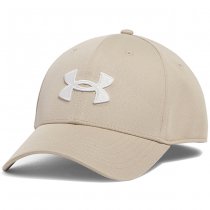Under Armour Mens Blitzing Low Stretch Fit Cap - Khaki - L/XL