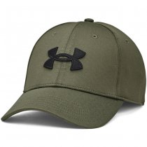 Under Armour Mens Blitzing Low Stretch Fit Cap - Marine OD Green - L/XL