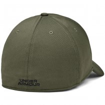 Under Armour Mens Blitzing Low Stretch Fit Cap - Marine OD Green - XL/2XL