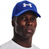 Under Armour Mens Blitzing Low Stretch Fit Cap - Royal - L/XL