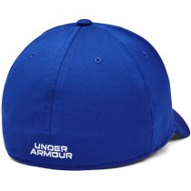 Under Armour Mens Blitzing Low Stretch Fit Cap - Royal - XL/2XL