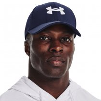 Under Armour Mens Blitzing Low Stretch Fit Cap - Navy Blue - XL/2XL