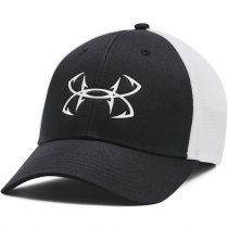 Under Armour Mens Fish Hunter Mesh Cap - Black - XL/2XL