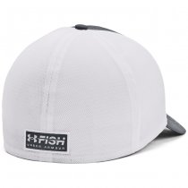 Under Armour Mens Fish Hunter Mesh Cap - Pitch Grey / White - M/L