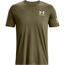 Under Armour Freedom Flag Gradient T-Shirt - Marine OD Green - 2XL