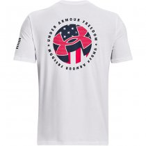 Under Armour Freedom USA T-Shirt - White - 2XL
