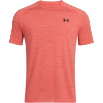 Under Armour Mens Tech 2.0 Tiger Short Sleeve - Fire / Black - 2XL