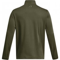 Under Armour Rival Fleece Tactical Job 1/4 Zip - Marine OD Green - 2XL