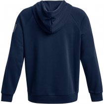Under Armour Freedom Rival Fleece Big Flag Logo Hoodie - Academy - M