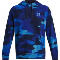 Under Armour Freedom Rival Fleece Amp Hoodie - Team Royal / Viral Blue - 2XL