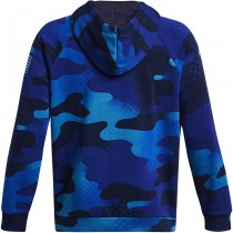 Under Armour Freedom Rival Fleece Amp Hoodie - Team Royal / Viral Blue - 2XL